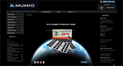 Desktop Screenshot of mumio.sk