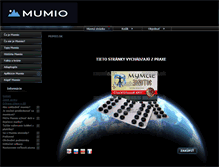 Tablet Screenshot of mumio.sk